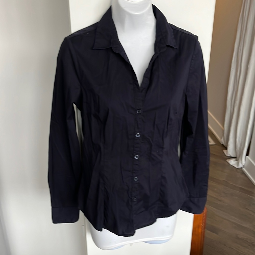 Navy Blue button up